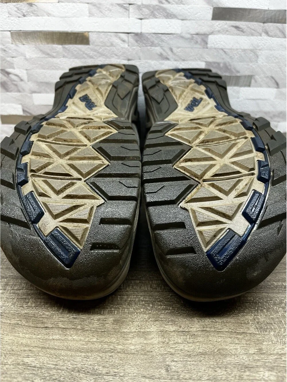 Teva Men's Omnium 2 Sandals, Gray/Blue US Size 10 (Style #1019180)